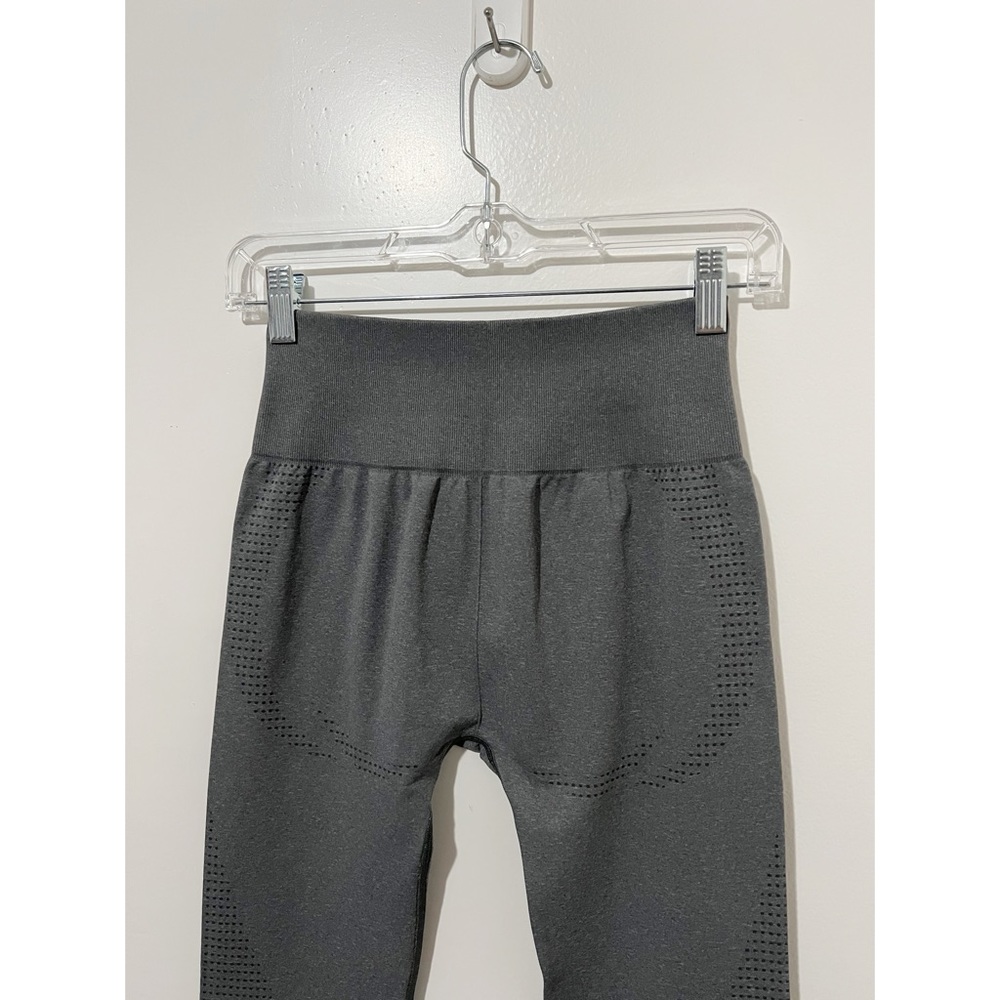 Gymshark Gray Seamless High Waisted Full Length  Leggings Size XS - Picture 5 of 9